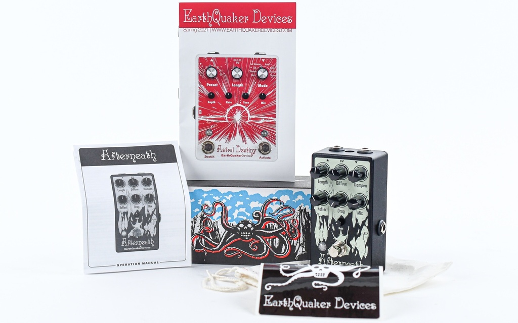 国内在庫】 EarthQuaker Devices and Blue V3 Afterneath 国内在庫】 EarthQuaker Devices and Blue V3 Afterneath